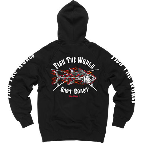 Red Flame Tuna Hoodie