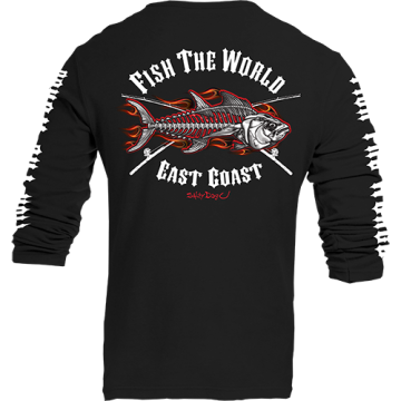 Red Flame Tuna Long Sleeve Shirt